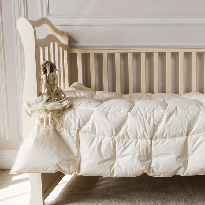 Одеяло Prinz and Prinzessin пух "Baby Organic", 70x100 см, всесезонное