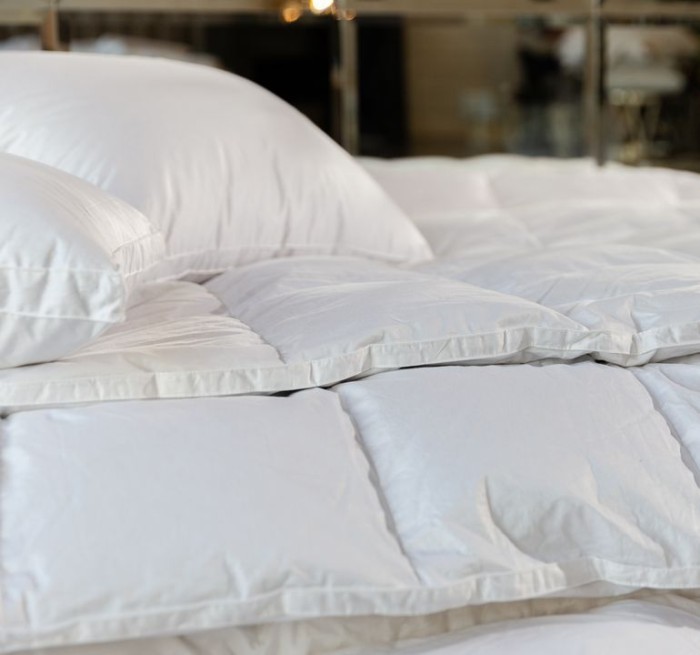 Одеяло German Grass пуховое "White Familie Down", 155x200 см, теплое