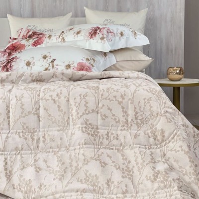 Покрывало Blumarine "Gea", 270x270 см, бежевый