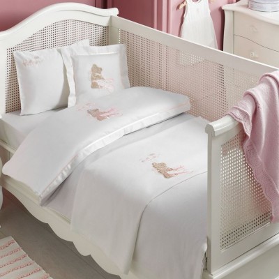 Постельное белье Tivolyo &quot;Pourtol Bebe&quot;, детский, розовый