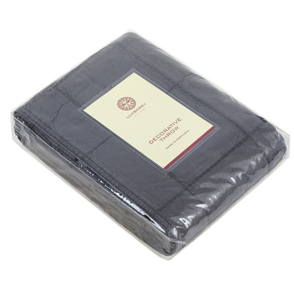 Покрывало Luxberry "Soho", 220x240 см, антрацит