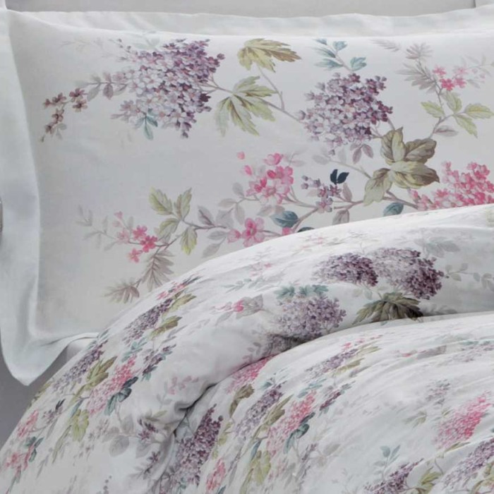 Постельное белье Tivolyo жатка "Versailes", семейное, белый