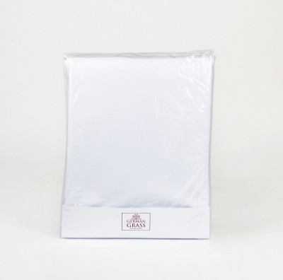 Простыня German Grass на резинке &quot;Traditions Jersey&quot;, 90x200+30 см, белый