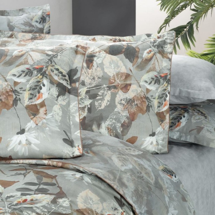 Постельное белье Sarev "Emily", 1,5 спальное, серый