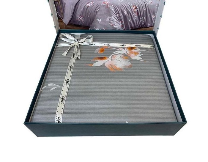 Постельное белье Sarev "Lida", 2-х спальное (евро), серый