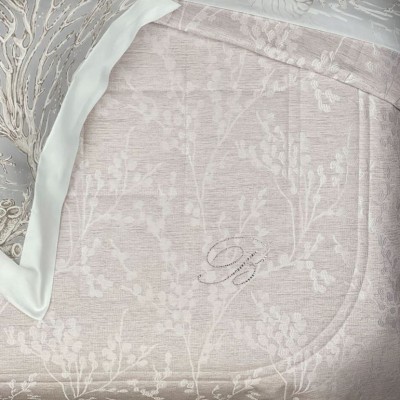 Покрывало Blumarine "Gea", 270x270 см, кристальный