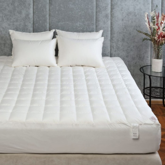 Наматрасник German Grass с юбкой "Down Grass", 200x200+40 см, теплый