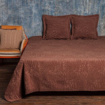 Покрывало Luxberry &quot;Velvet&quot;, 240x260 см, коричневая замша