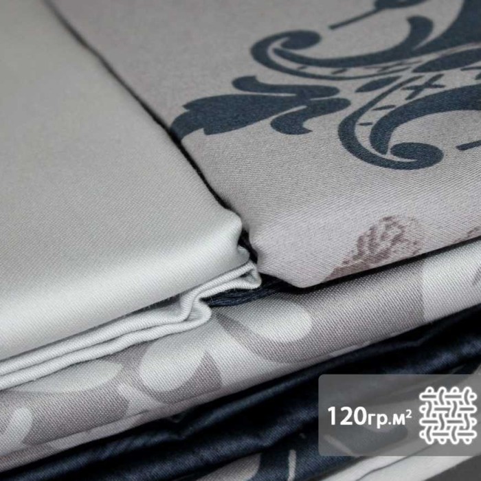 Постельное белье Do&Co Delux "Lona", 1,5 спальное, синий