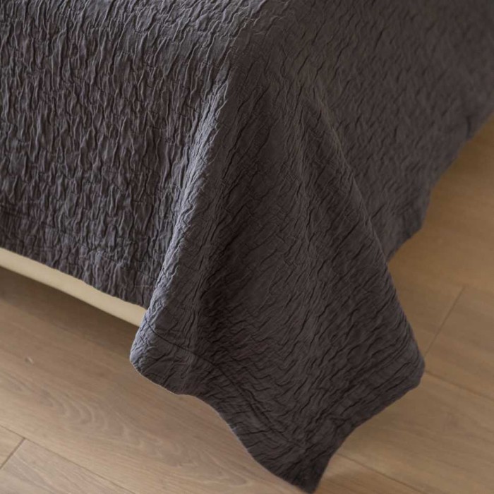 Покрывало Luxberry "Japandy", 150x220 см, антрацит