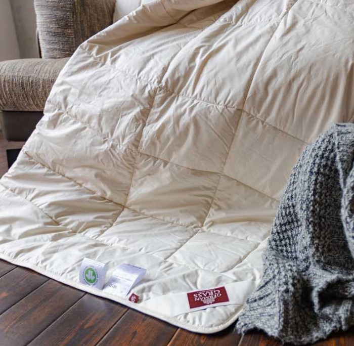 Одеяло German Grass конопля "Organic Hemp", 240x260 см, легкое
