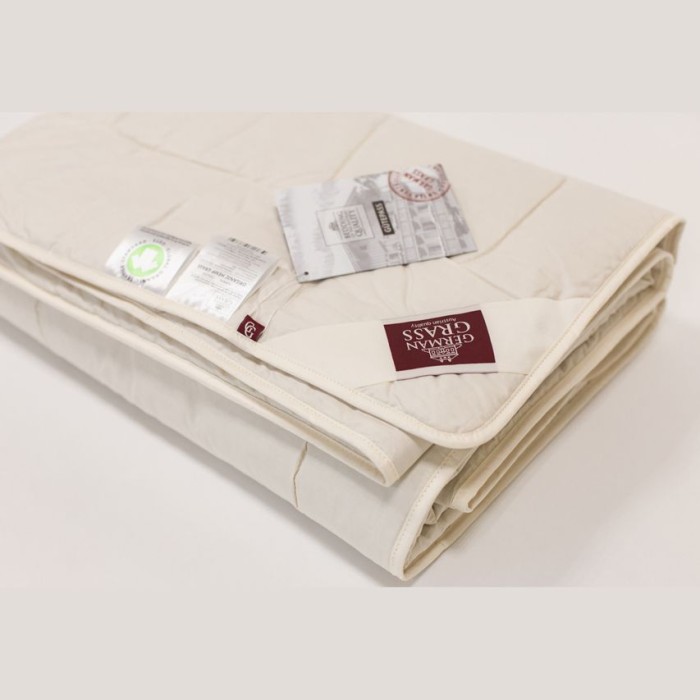 Одеяло German Grass конопля "Organic Hemp", 240x260 см, легкое