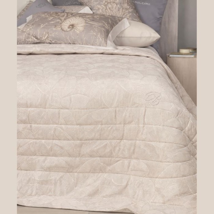 Покрывало Blumarine "Jennifer", 270x270 см, бежевый