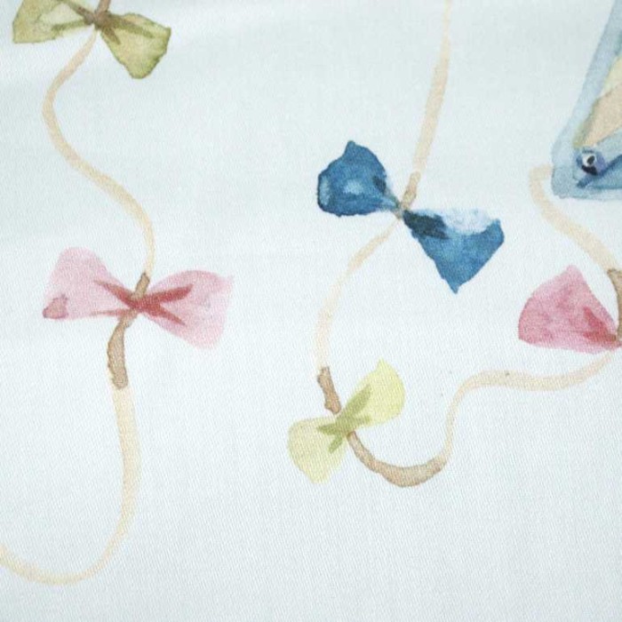 Постельное белье Tivolyo подростковое "Kite", 1,5 спальное, белый