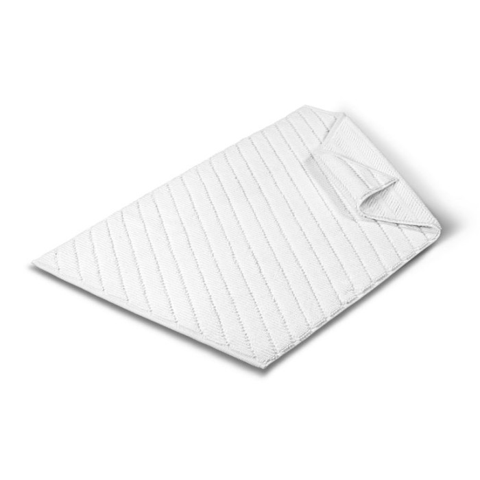 Коврик Hamam для ног "Diagonal", 60x95 см, белый