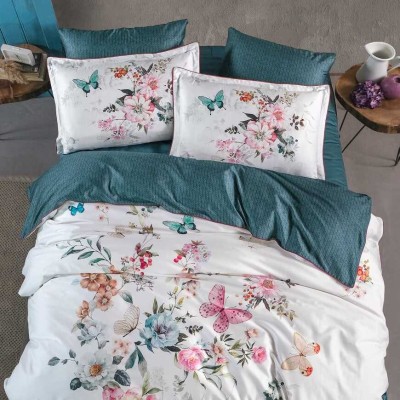Постельное белье Do&amp;Co Premium &quot;Holea&quot;, 2-х спальное (евро), зеленый