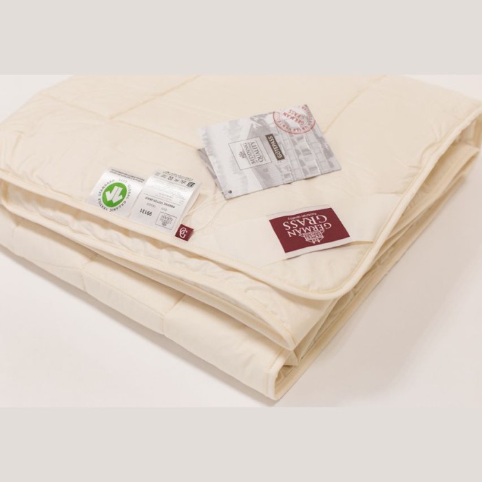Одеяло German Grass хлопок "Organic Cotton", 240x260 см, легкое