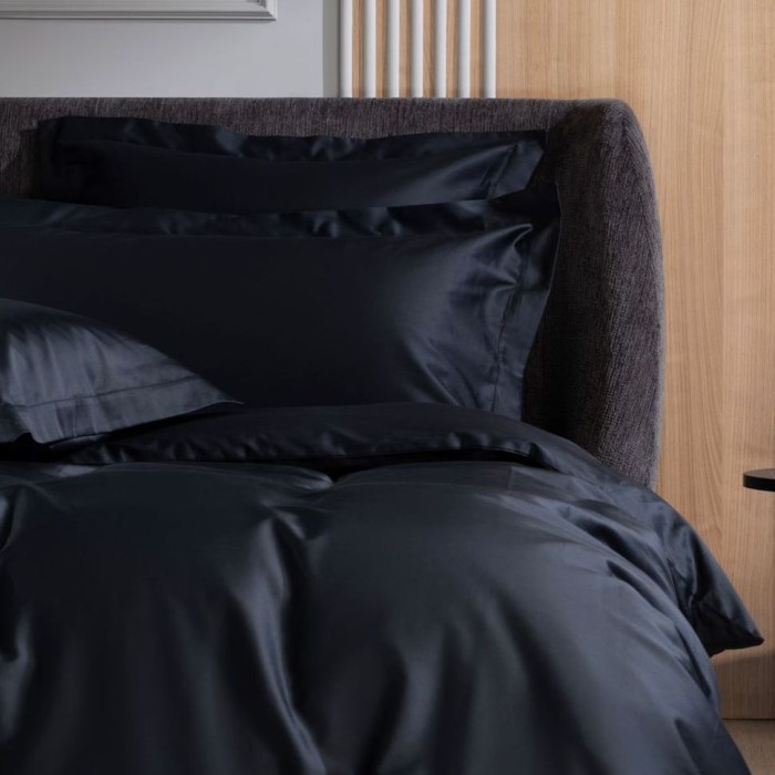 Постельное белье German Grass "Dark Onyx Allure", 2-х спальное (евро), черный