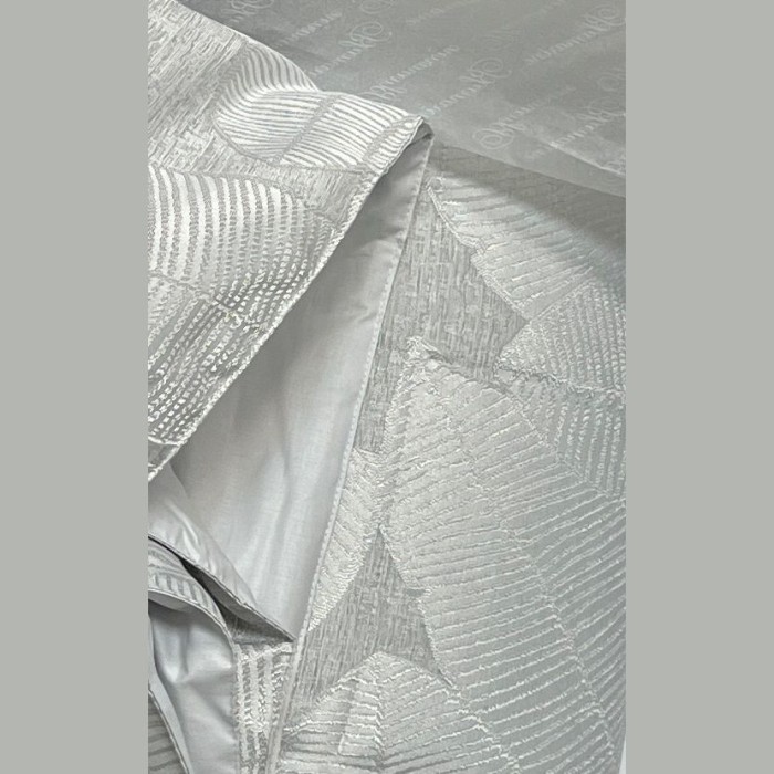 Покрывало Blumarine "Jennifer", 270x270 см, серо-голубой