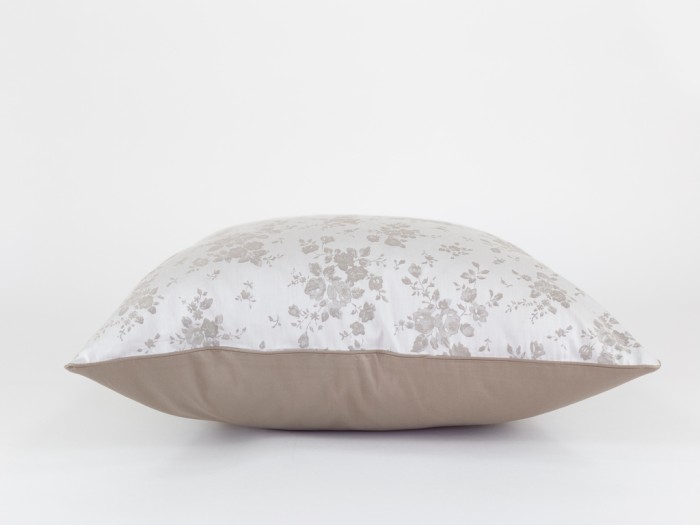 Наволочка German Grass "Silver Palette", 40x40 см, 2 шт, серебристый