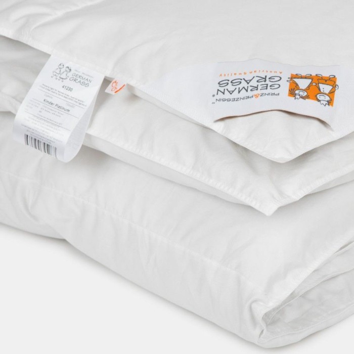 Одеяло Prinz and Prinzessin пух "Kinder Platinum", 150x200 см, всесезонное