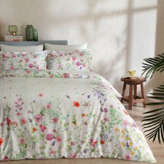 Постельное белье TAC SATIN DELUX "LONZO", 2-х спальное (евро), зеленый