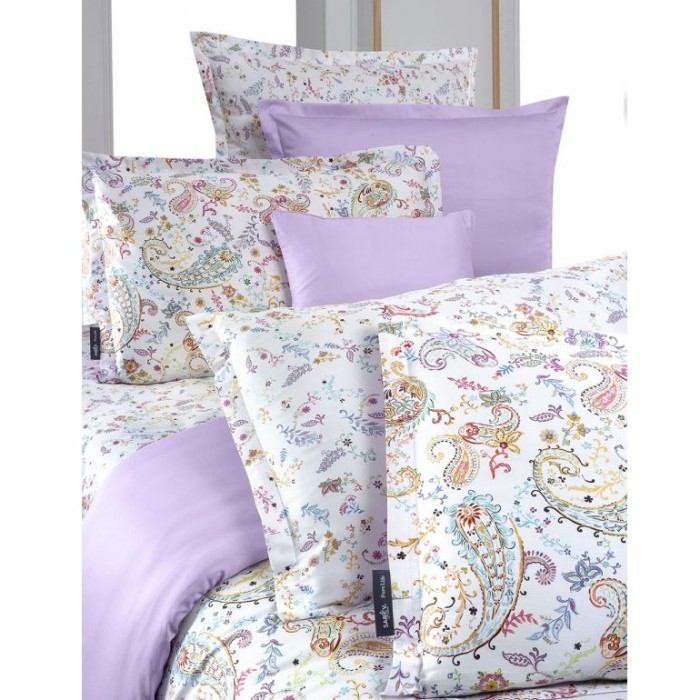 Постельное белье Sarev "Piedra", 2-х спальное (евро), лиловый