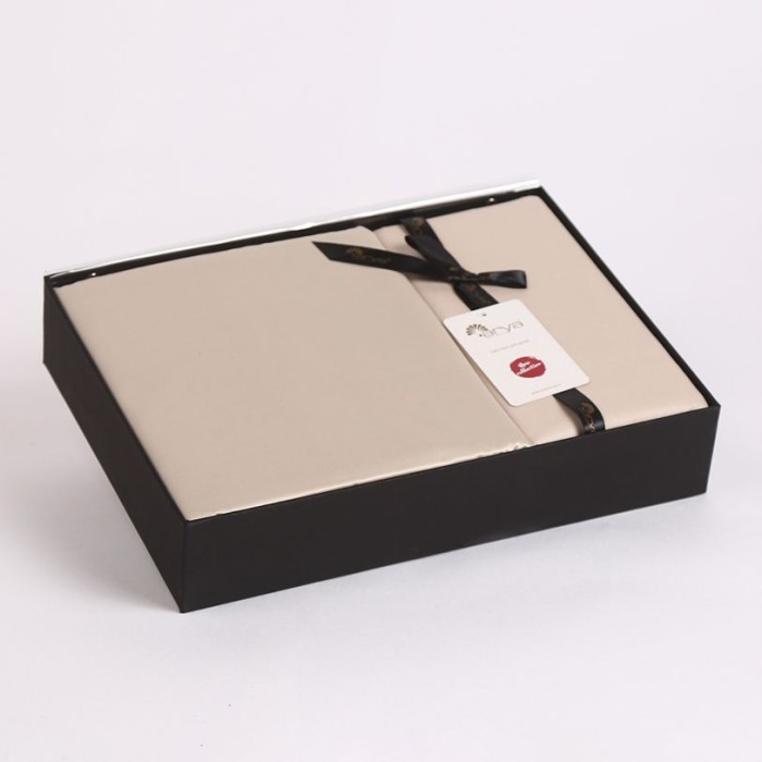 Постельное белье Arya Royalty "Devin", семейное, пудра